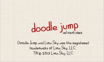 Doodle Jump Adventures (USA)  screen shot title